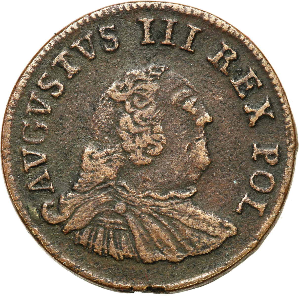 August III. Grosz (3 szelągi) 1754, Gubin